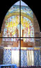 Glass mosaic, St RC Church, Rotherham.